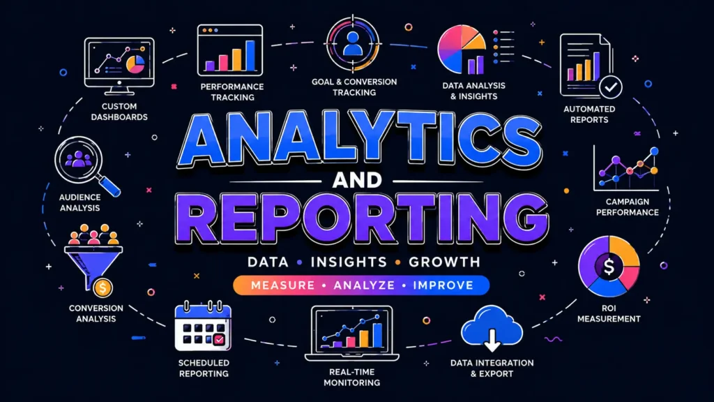 the image of analytics and reporting