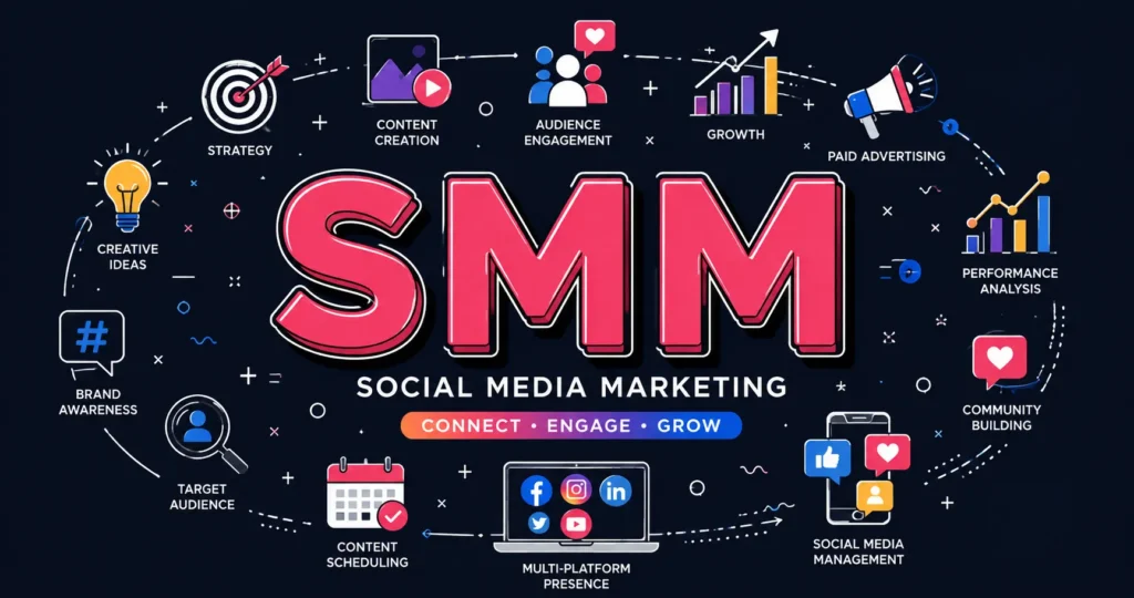 image of social media marketing